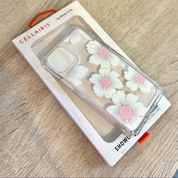 🖤BNIB - iPhone 11 Pro Floral Cellairis Ultra Clear Case - Picture 6 of 7